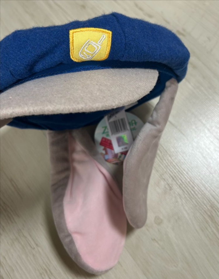 디즈니랜드 주디 모자 주토피아--1