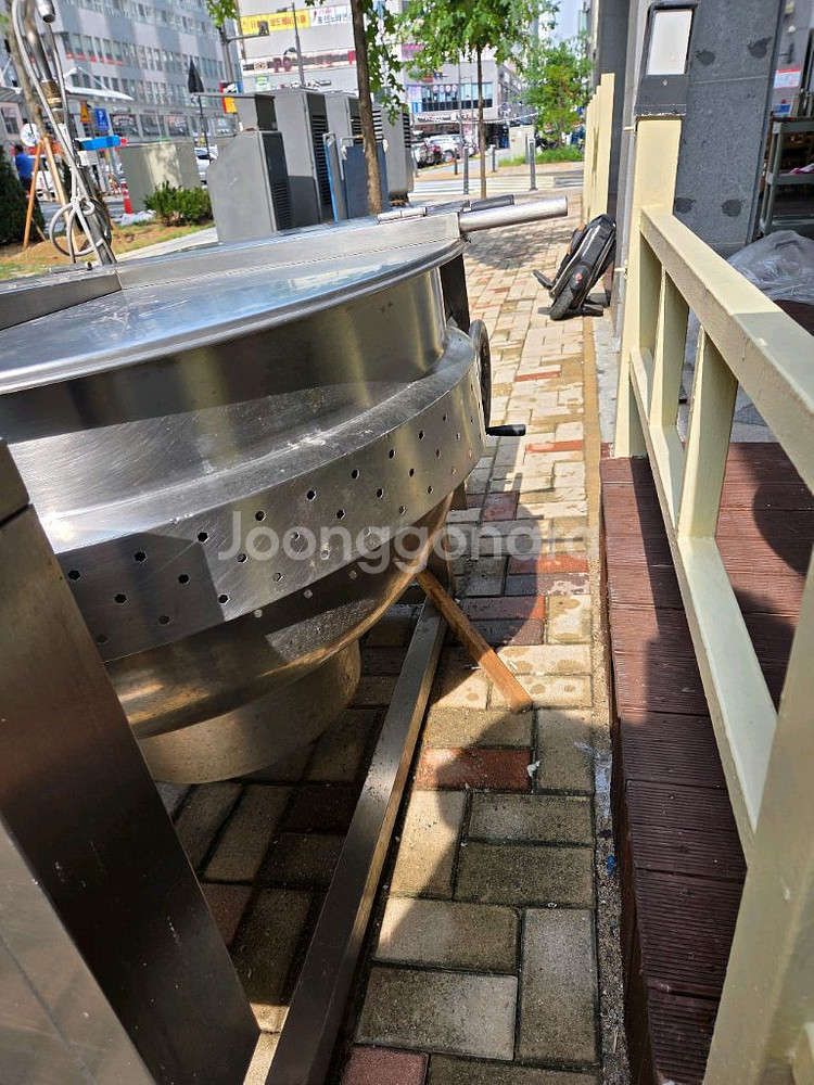 회전 자동가마솥 국솥300인분--0
