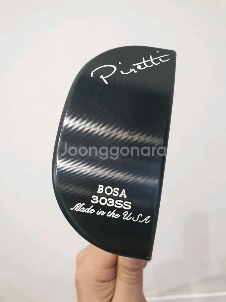 피레티 미드나잇블랙 보사 34인치 말렛 퍼터--0