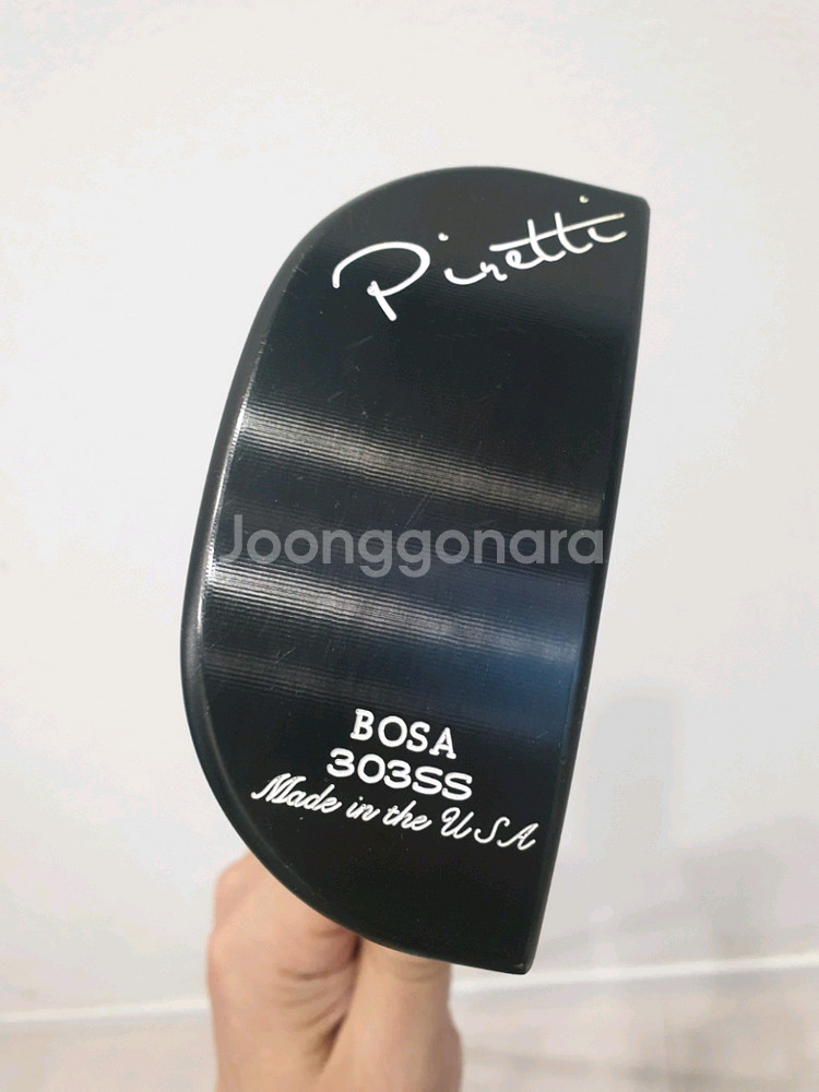 피레티 미드나잇블랙 보사 34인치 말렛 퍼터--5