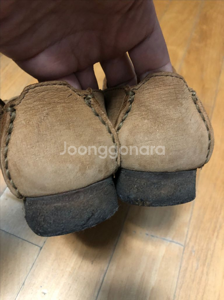 클락스 오리지널 러거 슈즈 브라운 로퍼 245--6