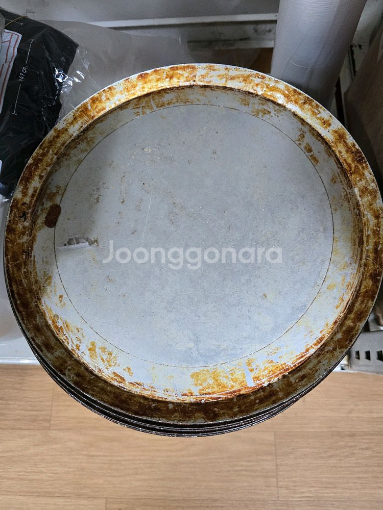 원형 피자팬--0