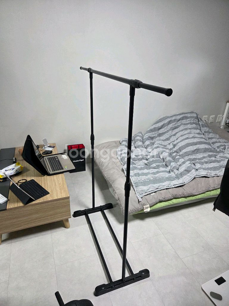 블랙 옷걸이 행거 (가로 130 높이 130)--1