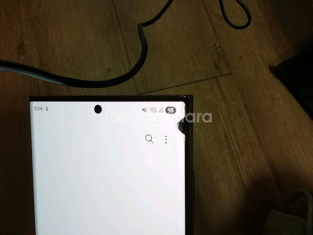 갤럭시S22 울트라 256GB 버건디 B 급 판매 해요--1