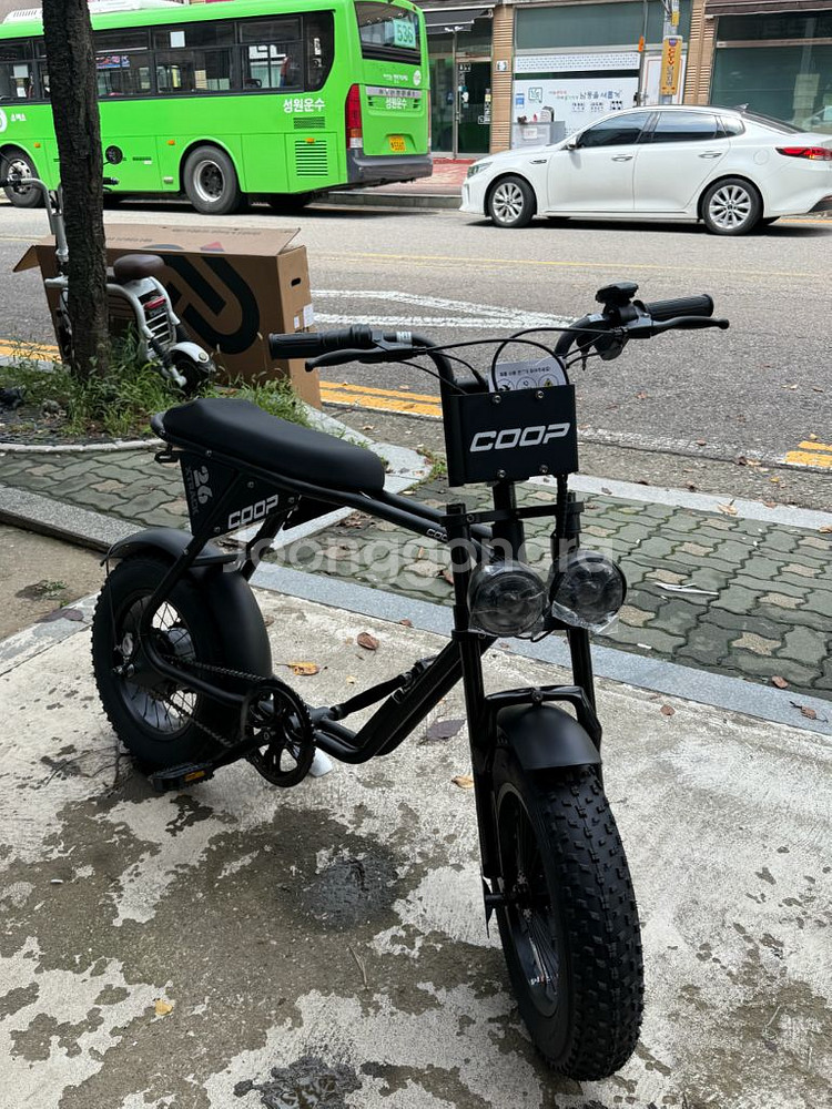 몬스터 쿱 전기자전거 자토바이 새상품--0
