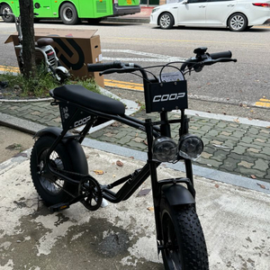 몬스터 쿱 전기자전거 자토바이 새상품