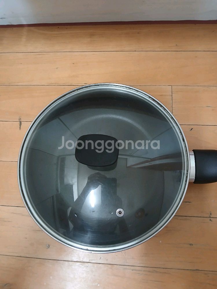 이태리 루멘플론 블랙인덕션 24cm 프라이팬--3
