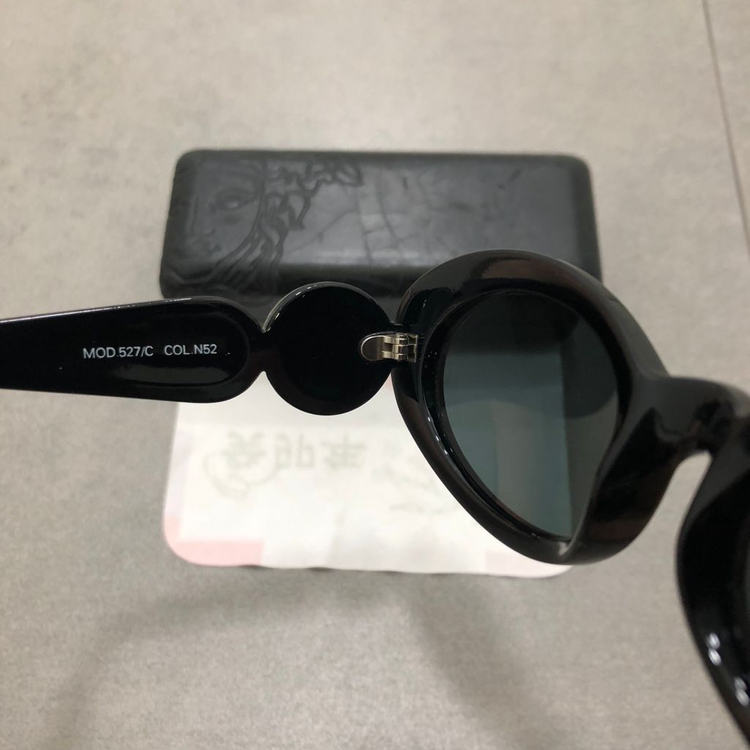 베르사체 메두사 오발 큐빅 이태리 선글라스 이미지