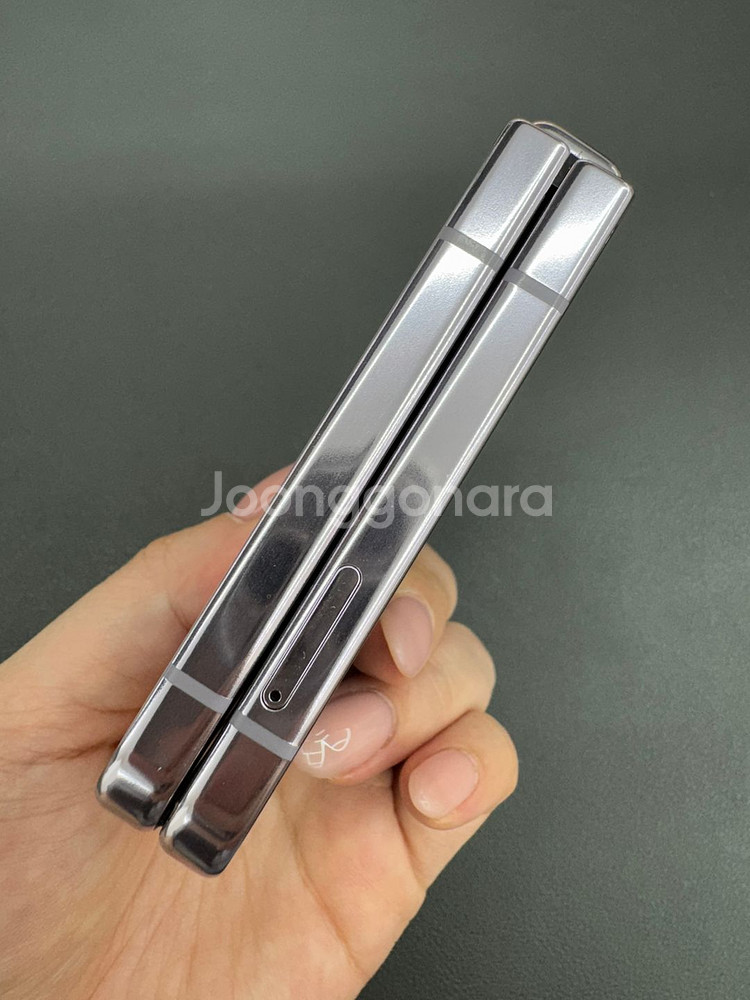 077244 갤럭시Z플립5 라벤더 256G 무잔상--2