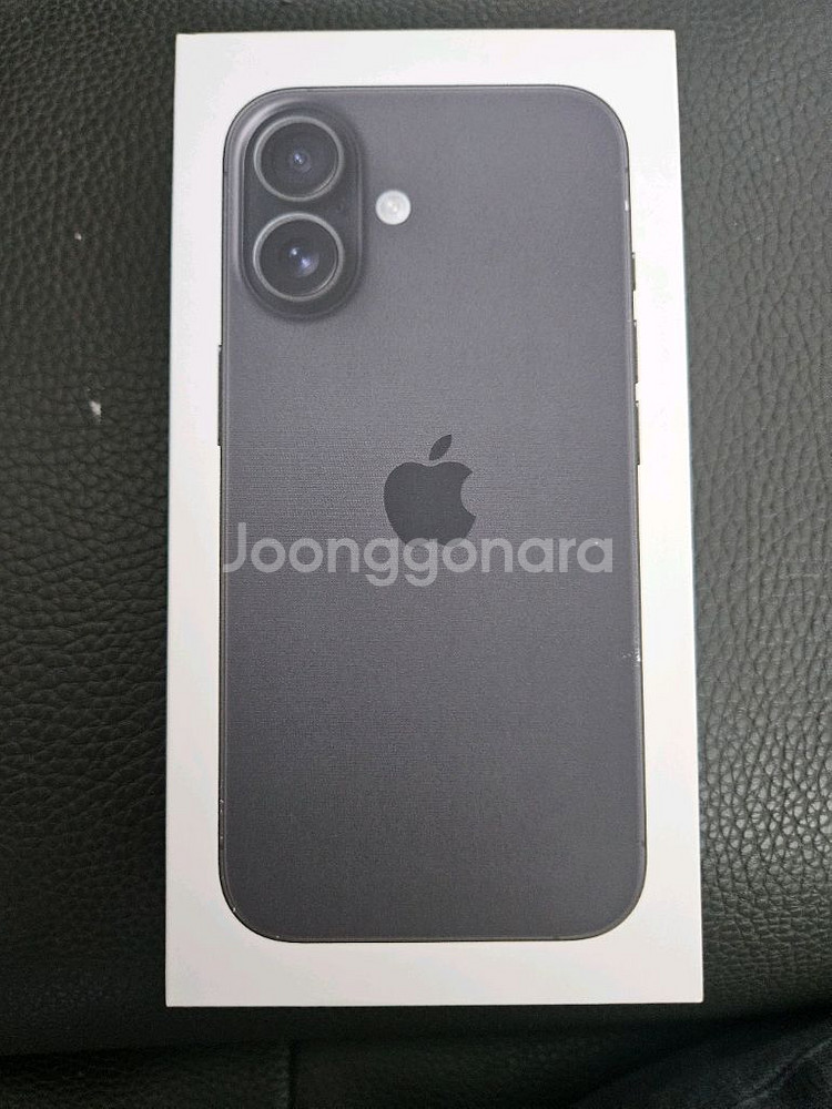 아이폰 16 256GB 블랙 자급제 미개봉새제품.--0