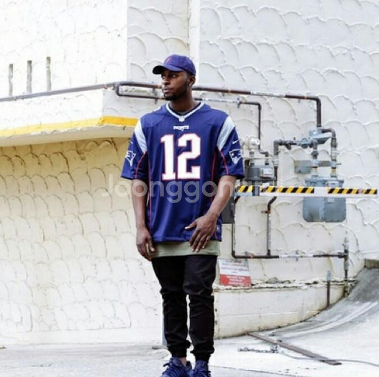 나이키 nfl져지 풋볼져지 블록코어룩 빅사이즈 헬스복--4