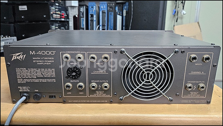 피베이 M-4000 Mark5 중고 파워앰프--4