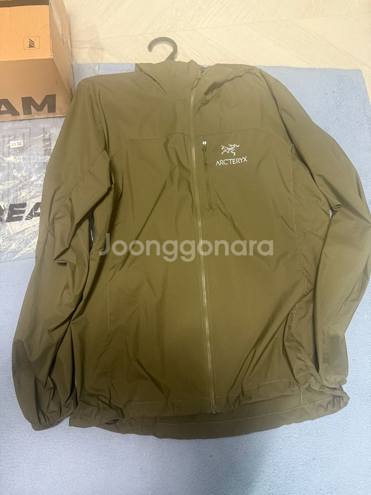 아크테릭스 스쿼미시후디 타츠 바람막이 새상품 m 100--2