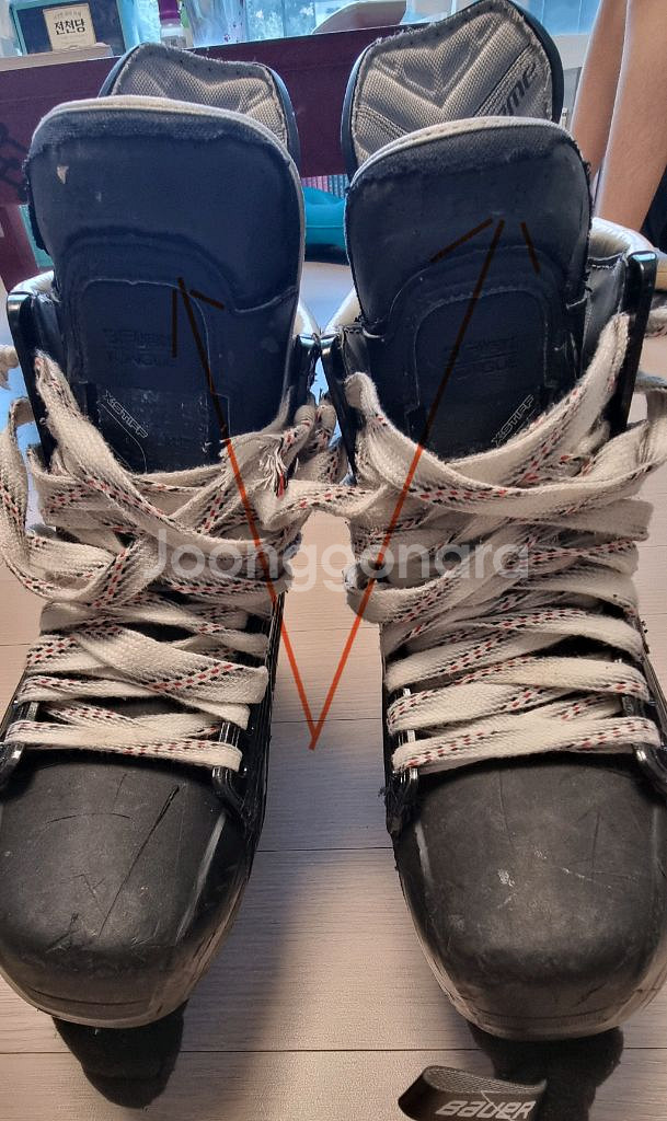 아이스하키 바우어 MX3 7.5EE (최상급)--6