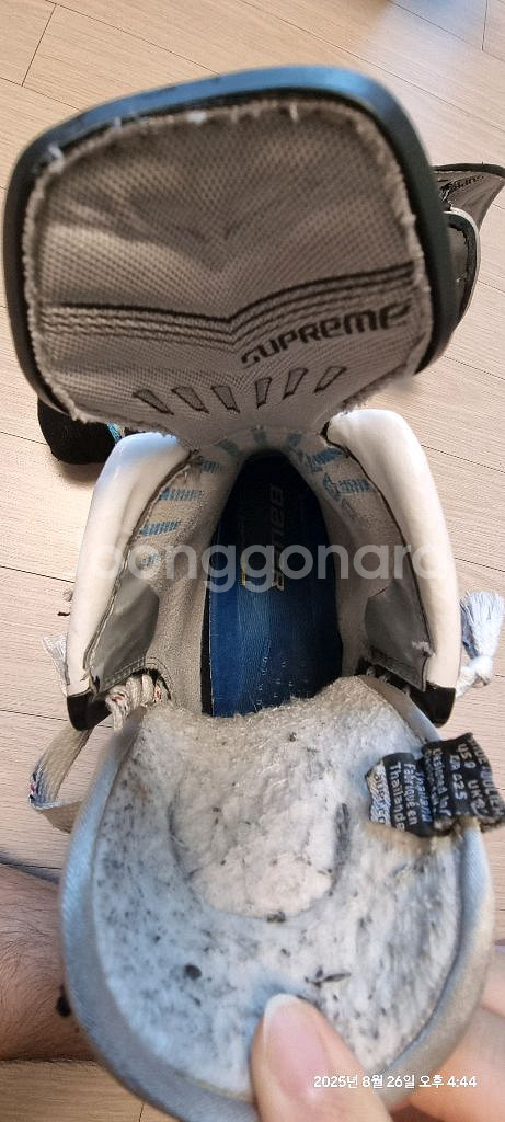 아이스하키 바우어 MX3 7.5EE (최상급)--4