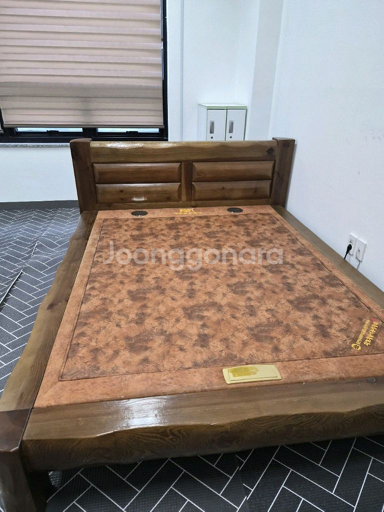 흙고을 생흙참숯침대 판매합니다.--4