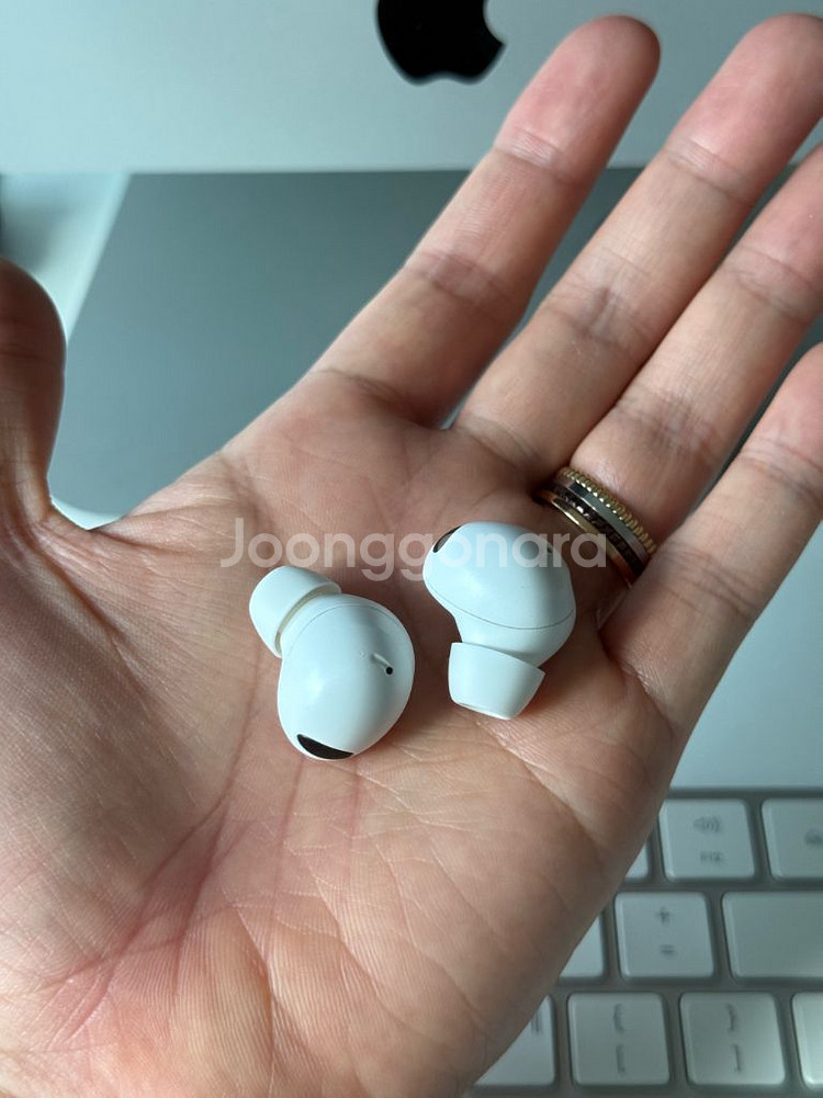 갤럭시 버즈2 프로 화이트 유닛 세트--0