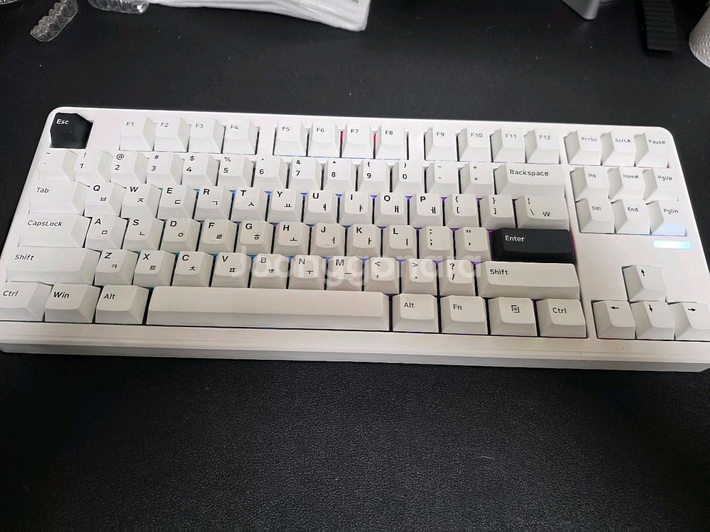 몽돌 키보드 화이트--0