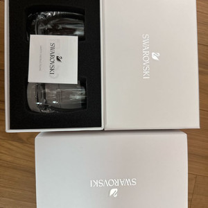 스와로브스키 유리잔 술잔 새상품