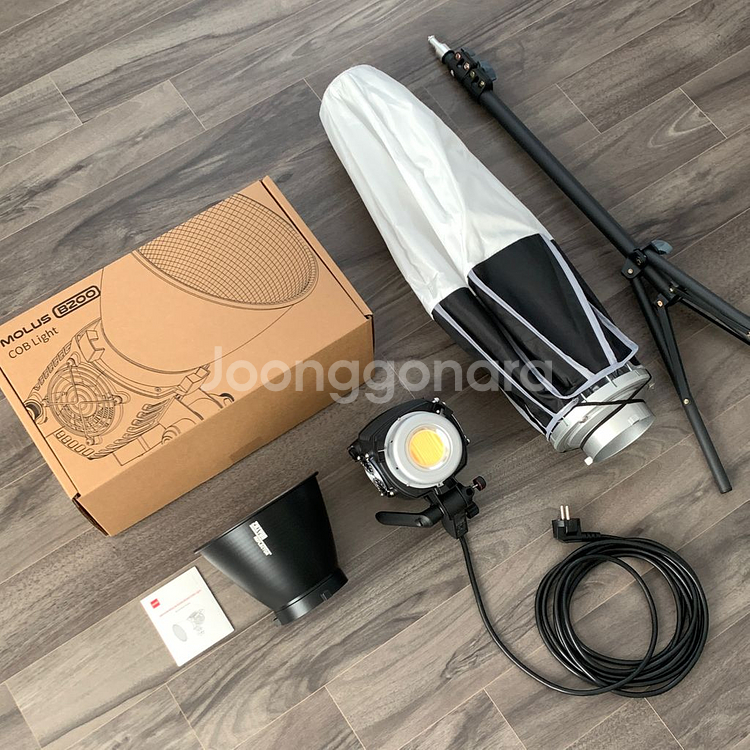 지속광 Zhiyun Molus B200 COB조명 세트--0