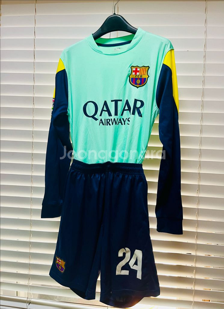바르셀로나 유니폼 상하의 세트--0