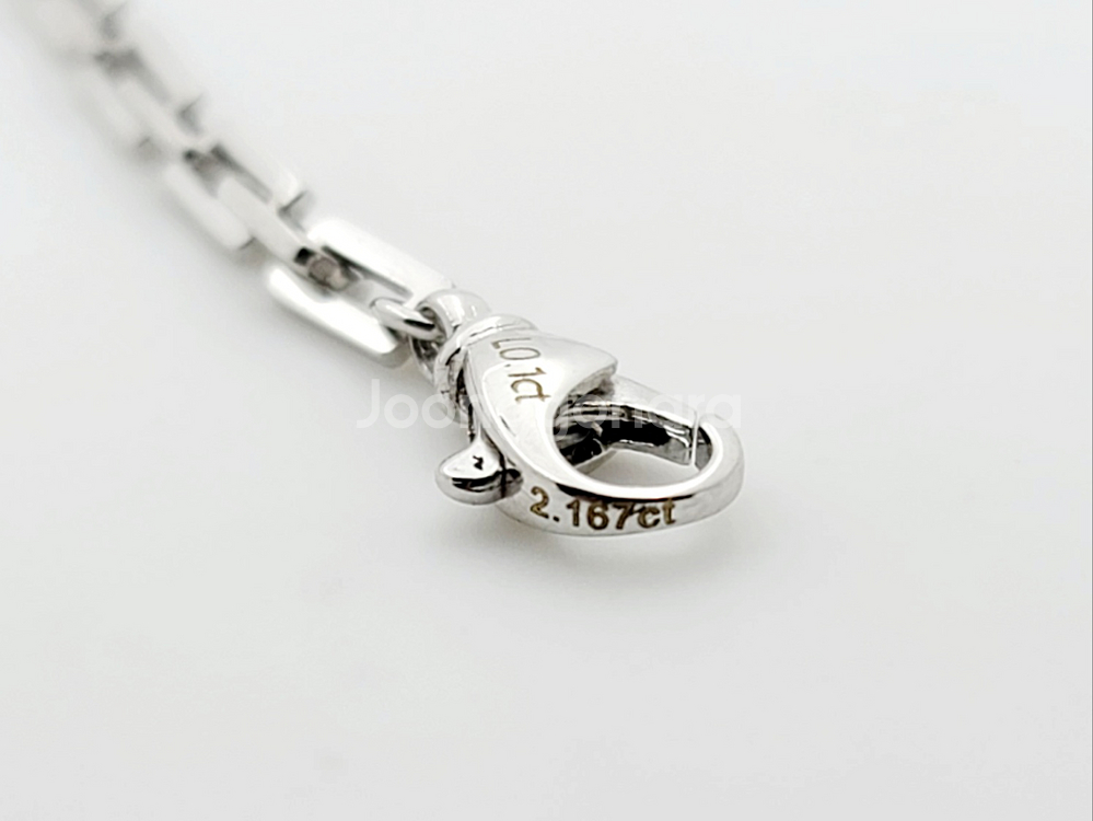 총2.176ct 랩다이아 하프 테니스팔찌--4