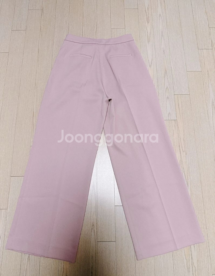 시에 sie 아방 와이드 트라우저 핑크 M--5