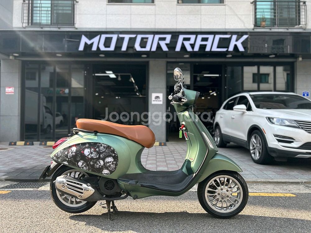 베스파스프린트125abs18년 1만km 2ch블박차량--0