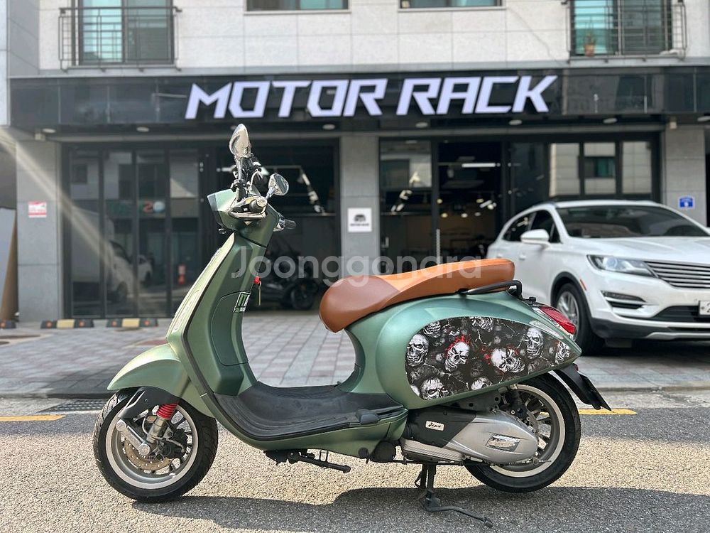 베스파스프린트125abs18년 1만km 2ch블박차량--4