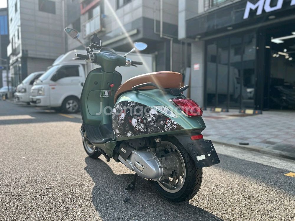 베스파스프린트125abs18년 1만km 2ch블박차량--6