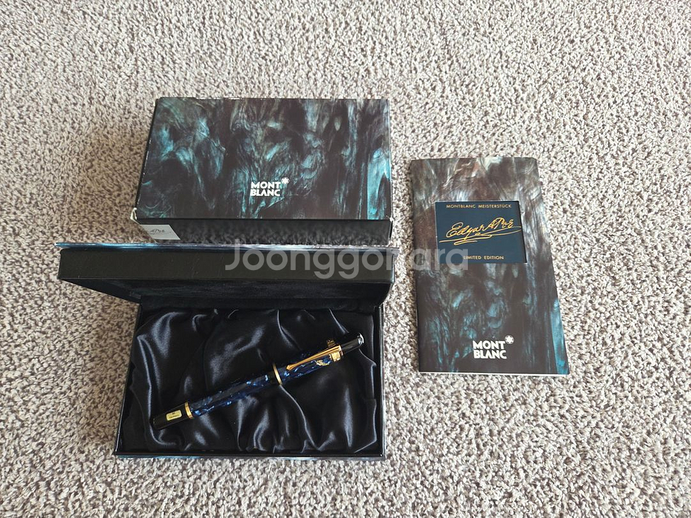 몽블랑 작가시리즈 에드가 앨런 포 M 만년필--3