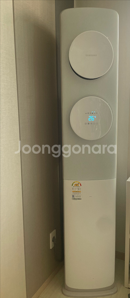 중고] 삼성 무풍 투인원 에어컨 벽걸이는 새상품--0