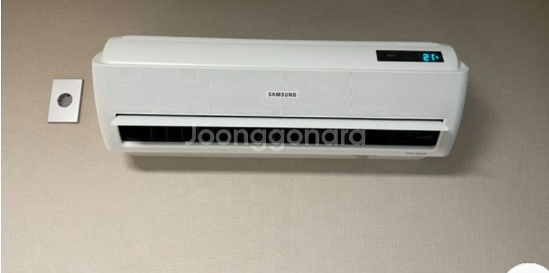 중고] 삼성 무풍 투인원 에어컨 벽걸이는 새상품--3