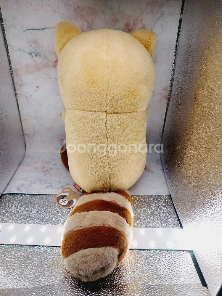 까꿍너구리 중대형인형--3