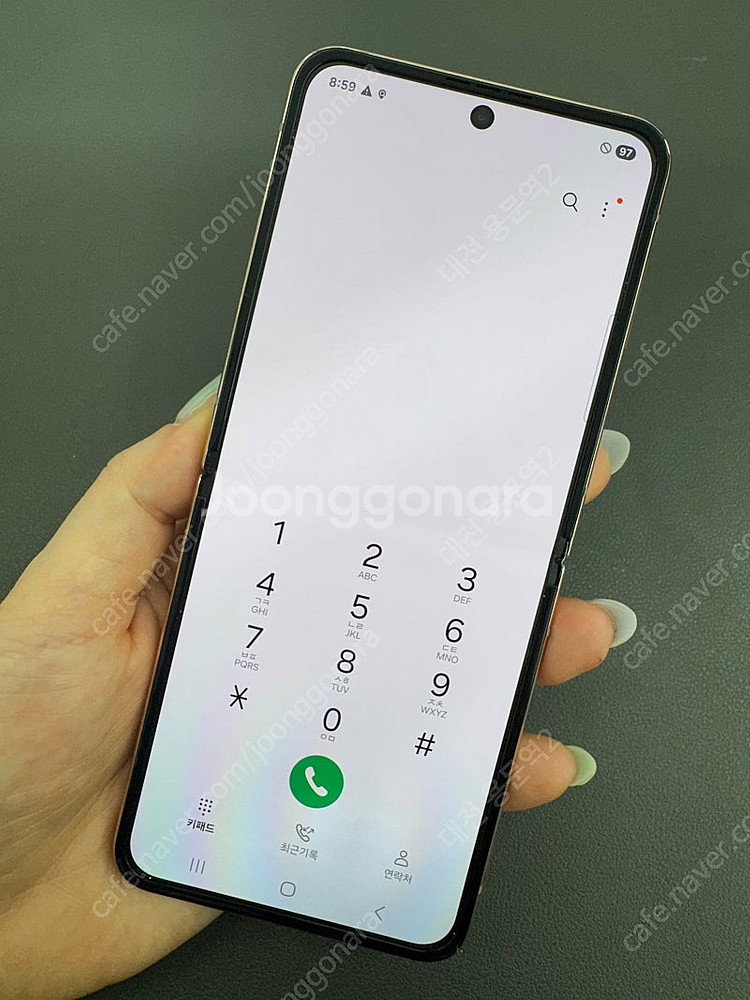[대전중고폰] 077831 갤럭시Z플립4 핑크 256G--5