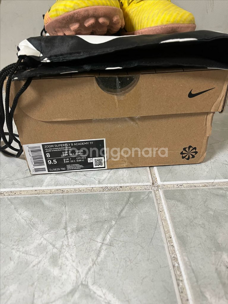 나이키 머큐리얼 슈퍼플라이9 아마데미tf 260--6