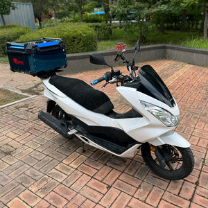 혼다 pcx125 18년 스마트키 짧은키로수 화이트컬러