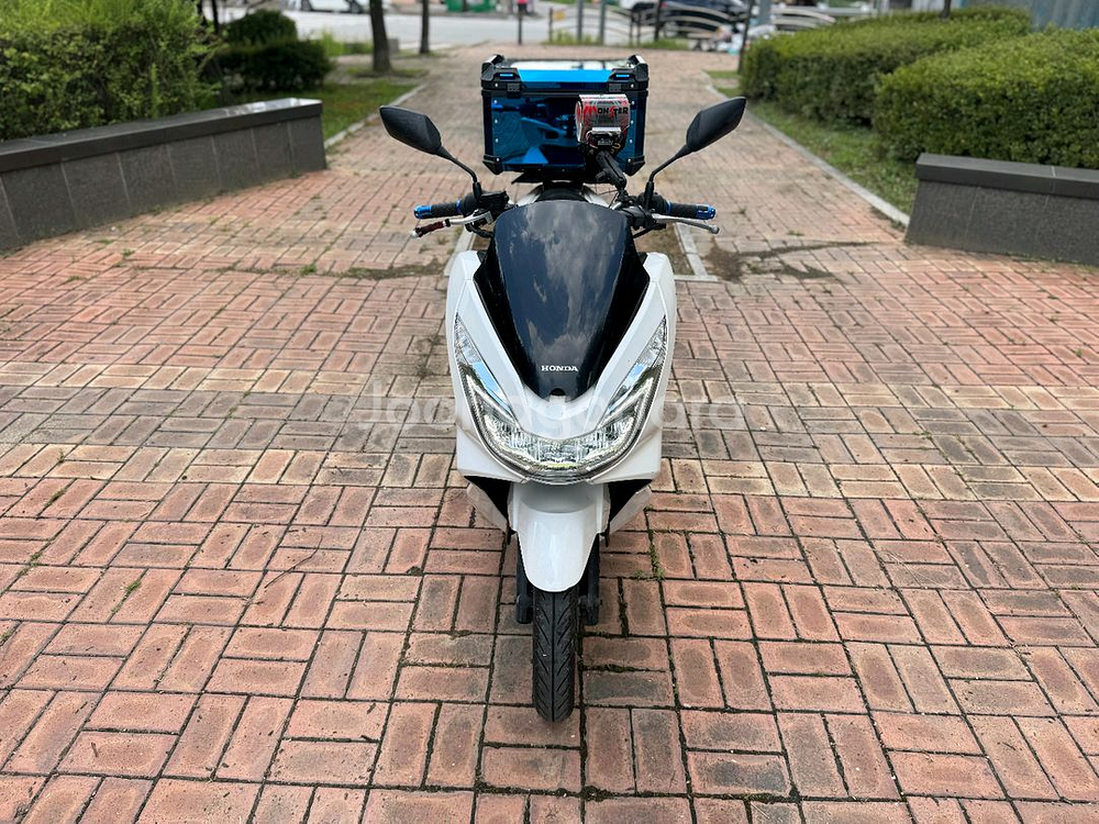 혼다 pcx125 18년 스마트키 짧은키로수 화이트컬러--2