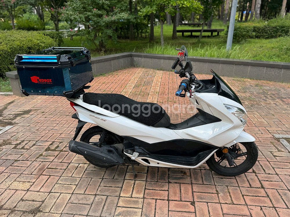혼다 pcx125 18년 스마트키 짧은키로수 화이트컬러--3