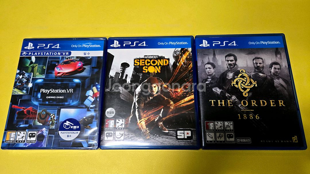 플레이스테이션4 게임3종 일괄 PS4--0