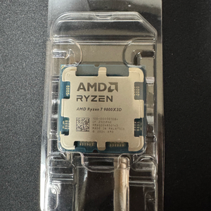 AMD Ryzen 7 9800X3D 대원cts 1회사용