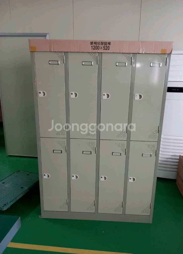 원탁 파티션 책상 의자 철제캐비넷 철재옷장 작업탁자--8