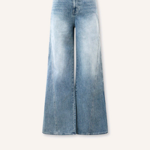 칙스라벨 어스 커브드 라인 데님 Blue