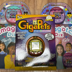 미개봉 다마고치 픽스파티 2종,기가펫 슈퍼캣 컴퓨키티