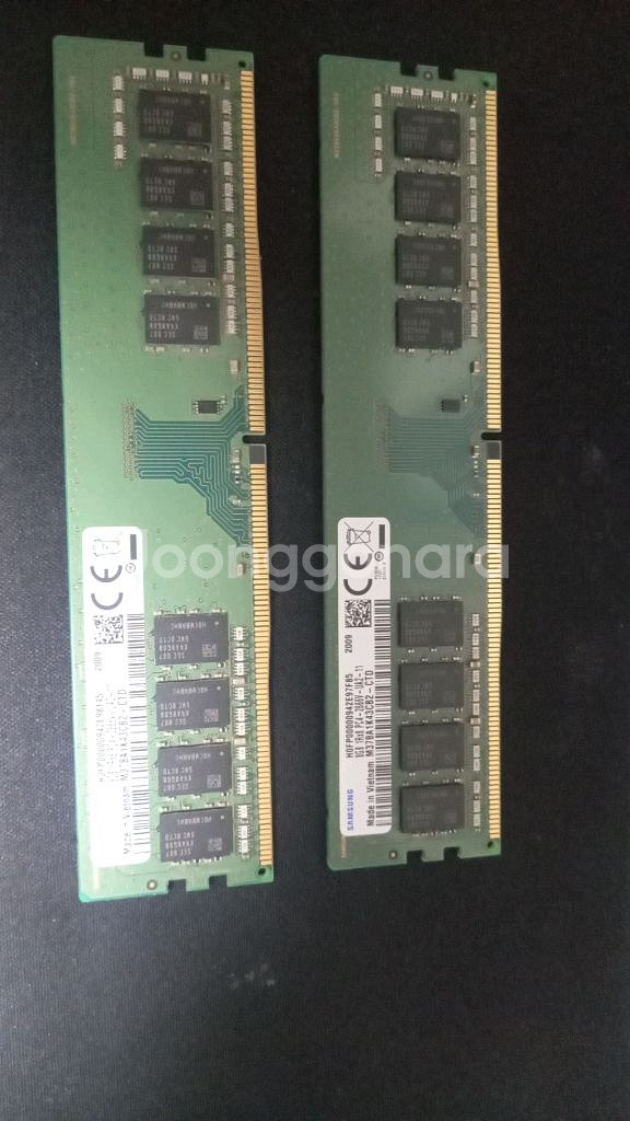 삼성전자 DDR4-2666 중고(8GB) 2개--0