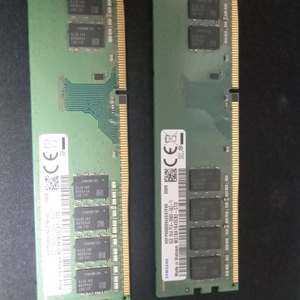 삼성전자 DDR4-2666 중고(8GB) 2개