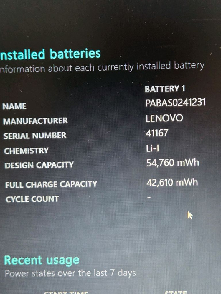 레노버 i7 4710HQ 노트북 (부품용)--6