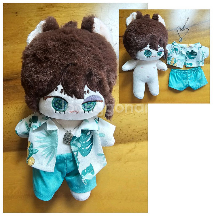 제5인격 죄수 솜깅 20cm 인형+옷--0