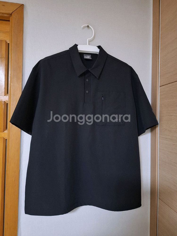 미착용 푸마 드라이셀 반팔반집업셔츠 2xl 110--0