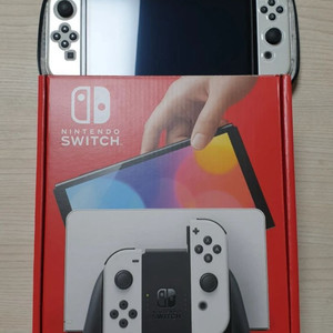 ss급닌텐도 스위치 OLED 화이트 팝니다